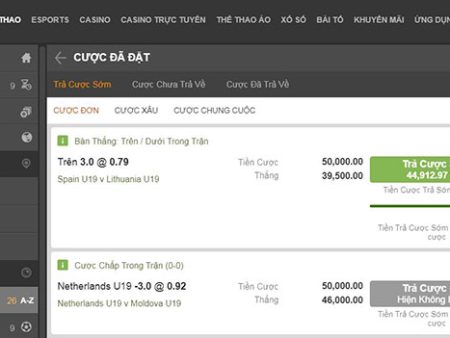 Tìm hiểu tính năng Trả cược sớm thể thao tại nhà cái trực tuyến